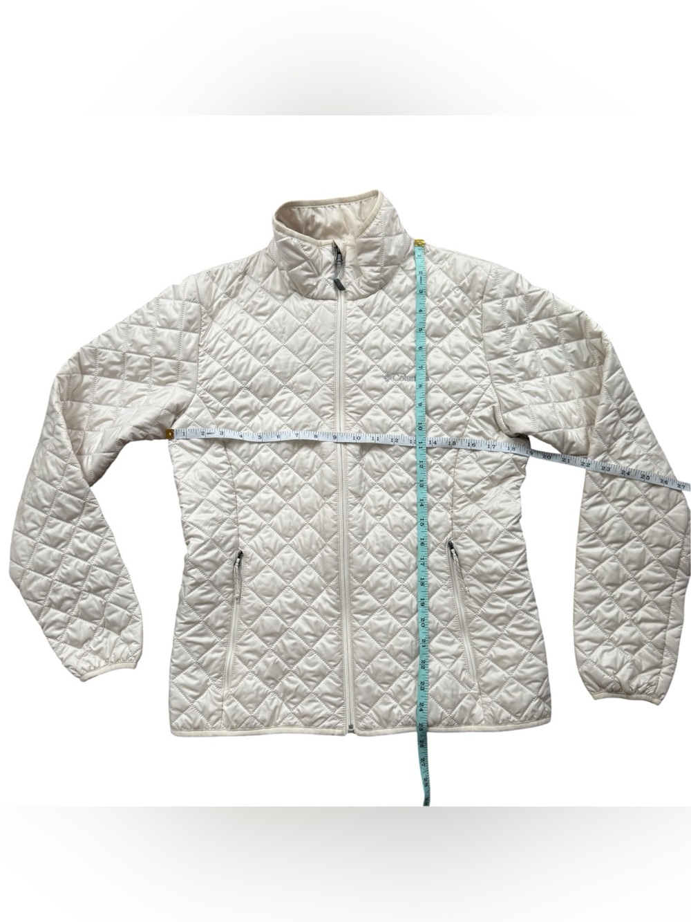 Columbia Omni-Hear Women's Quilted Lightweight Jacket Off-White - Picture 4 of 7